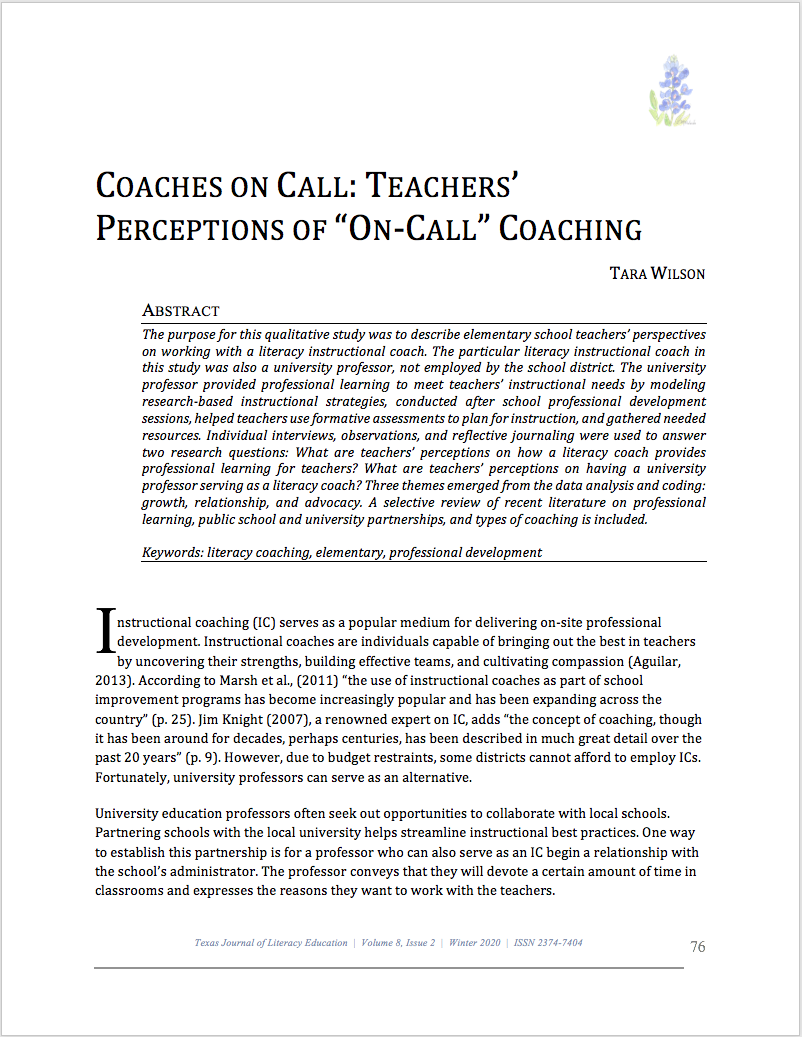 First page Wilson's Coaches on Call article